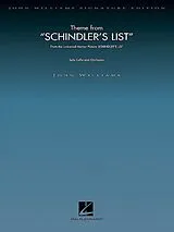 John *1932 Williams Notenblätter Theme from Schindlers List