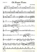 Luc Grethen Notenblätter Oh happy Flutes