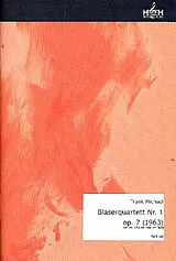 Frank Michael Notenblätter Quartett Nr.1 op.7