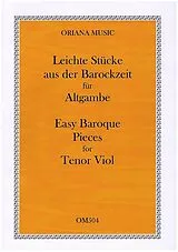  Notenblätter Leichte Stücke aus der Barockzeit