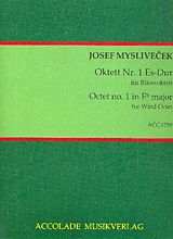 Josef Myslivecek Notenblätter Oktett Es-Dur Nr.1