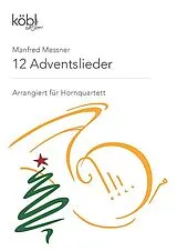  Notenblätter 12 Adventslieder