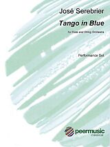 José Serebrier Notenblätter Tango in blue