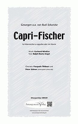 Gerhard Winkler Notenblätter Capri-Fischer
