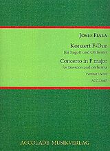 Joseph Fiala Notenblätter Konzert F-Dur