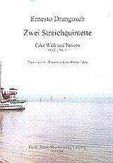Ernesto Drangosch Notenblätter 2 Quintette op.21,3