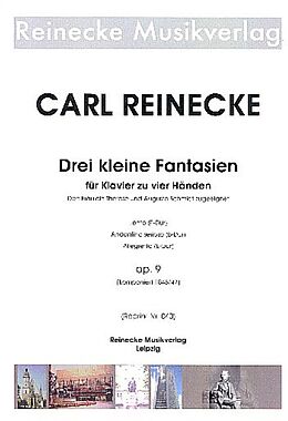 Carl Reinecke Notenblätter 3 kleine Fantasien op.9
