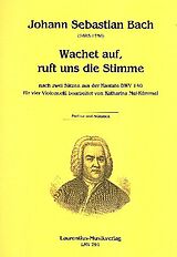 Johann Sebastian Bach Notenblätter Wachet auf ruft uns die Stimme BWV140