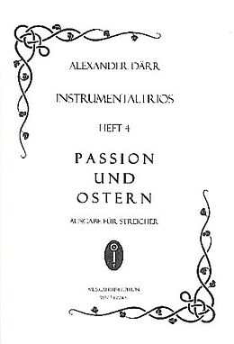  Notenblätter Instrumentaltrios Band 4 - Passion und Ostern