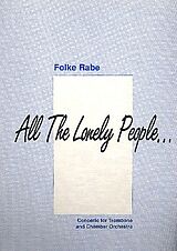 Folke Rabe Notenblätter All the lonely People