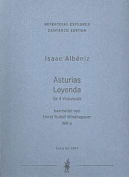Isaac Manuel Albéniz Notenblätter Asturias Leyenda