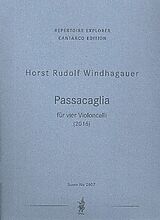 Horst Rudolf Windhagauer Notenblätter Passacaglia