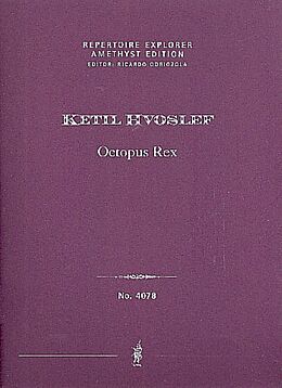 Ketil Hvoslef Notenblätter Octopus Rex
