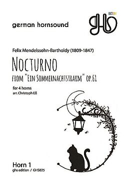 Felix Mendelssohn-Bartholdy Notenblätter Nocturno aus Sommernachtstraum op.61