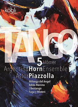 Astor Piazzolla Notenblätter 4 Tangos
