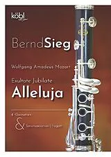 Wolfgang Amadeus Mozart Notenblätter Alleluia aus Exultate jubilate KV165