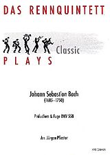 Johann Sebastian Bach Notenblätter Präludium und Fuge BWV558