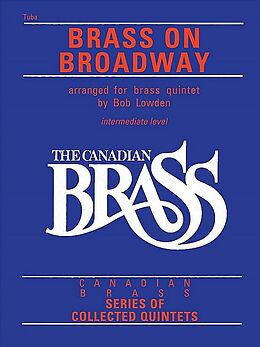  Notenblätter Brass on Broadway