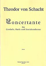 Schacht Theodor von Notenblätter Concertante