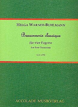 Helga Warner-Buhlmann Notenblätter Bassonnerie classique