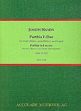 Franz Joseph Haydn Notenblätter Parthia F-Dur Hob.II-F12