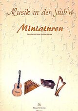  Notenblätter Musik in der Stubn - Miniaturen