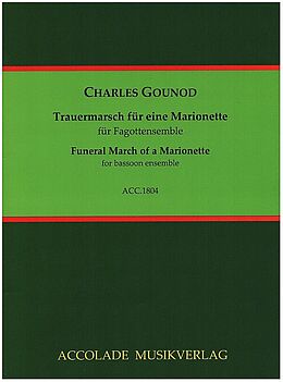 Charles Francois Gounod Notenblätter Trauermarsch für eine Marionette
