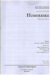 Antonín Dvorák Notenblätter Humoreske op.101,7