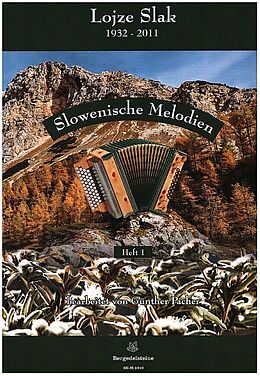 Lojze Slak Notenblätter Slowenische Melodien Band 1
