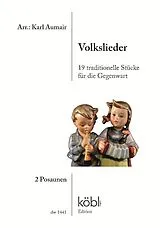  Notenblätter Volkslieder