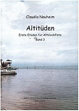 Claudia Nauheim Notenblätter Altitüden Band 3