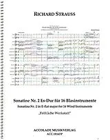 Richard Strauss Notenblätter Sonatine Nr.2 Es-Dur Fröhliche Werkstatt