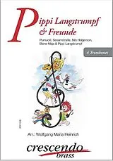 Notenblätter Pippi Langstrumpf und Freunde