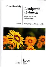 Franz Kanefzky Notenblätter Landpartie-Quintette Band 1