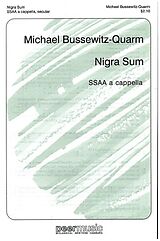 Michael Bussewitz-Quarm Notenblätter Nigra sum