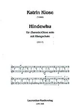 Katrin Klose Notenblätter Hindewhu