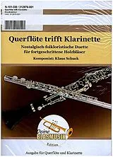 Klaus Schuck Notenblätter Querflöte trifft Klarinette