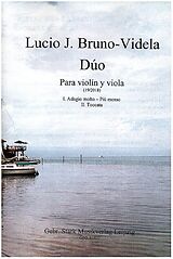 Lucio J. Bruno-Videla Notenblätter Dúo op.37b