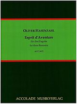 Oliver Hasenzahl Notenblätter Esprit dAventure
