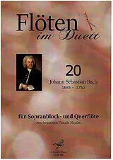 Johann Sebastian Bach Notenblätter Flöten im Duett Band 20