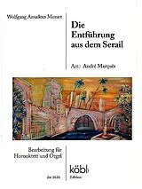 Wolfgang Amadeus Mozart Notenblätter Die Entführung aus dem Serail