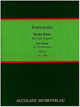 Etienne Ozi Notenblätter 6 Duos Band 1 (Nr.1-3)
