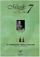 Muzio Clementi Notenblätter Musik im Trio Band 7