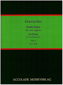 Etienne Ozi Notenblätter 6 Duos Band 2 (Nr.3-4)