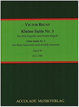 Victor Bruns Notenblätter Kleine Suite Nr.3 op.92
