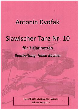 Antonín Dvorák Notenblätter Slawischer Tanz Nr.10 op.72,2