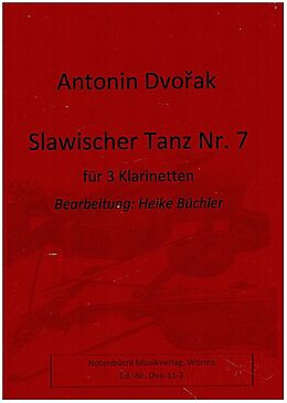 Antonín Dvorák Notenblätter Slawischer Tanz Nr.7 op.46,7