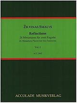 Zilvinas Smalys Notenblätter Reflections - 12 Miniaturen Band 2 (Nr.13-24)