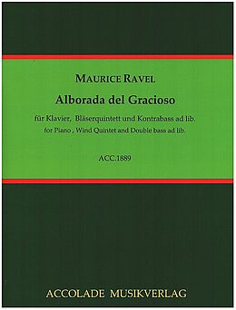 Maurice Ravel Notenblätter Alborada del Gracioso