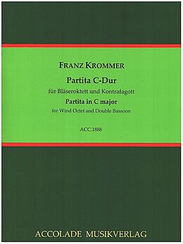 Franz Vinzenz Krommer Notenblätter Partita C-Dur